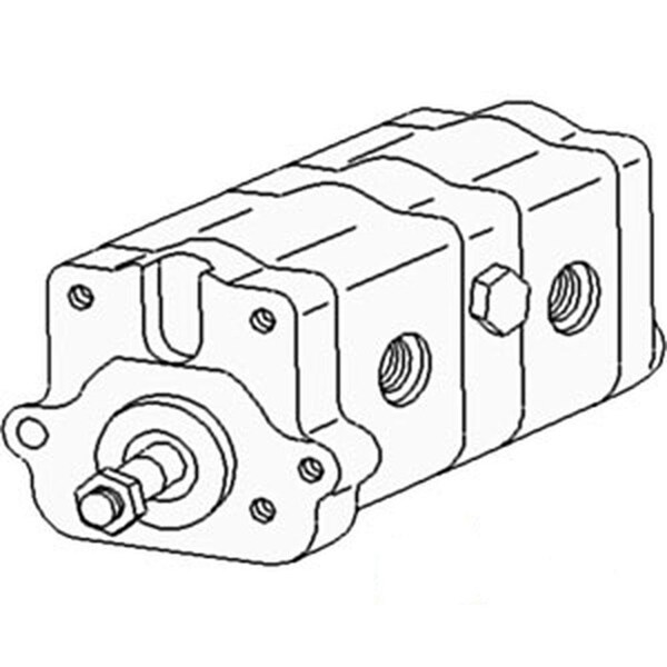 NEW Steering / Auxiliary Pump Fits Massey Ferguson 265S 285S 362 365+